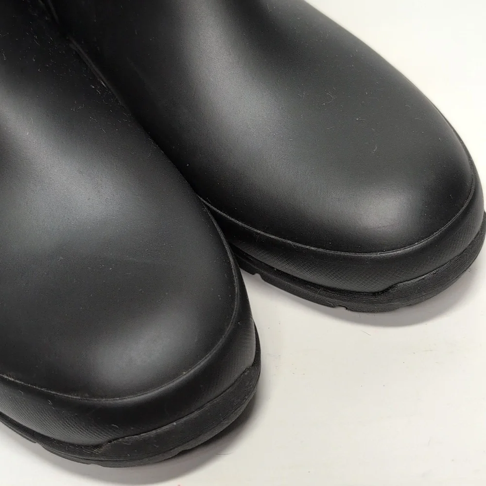 Bogs black amanda plush insulated waterproof rain boot women's size 6 EU 37